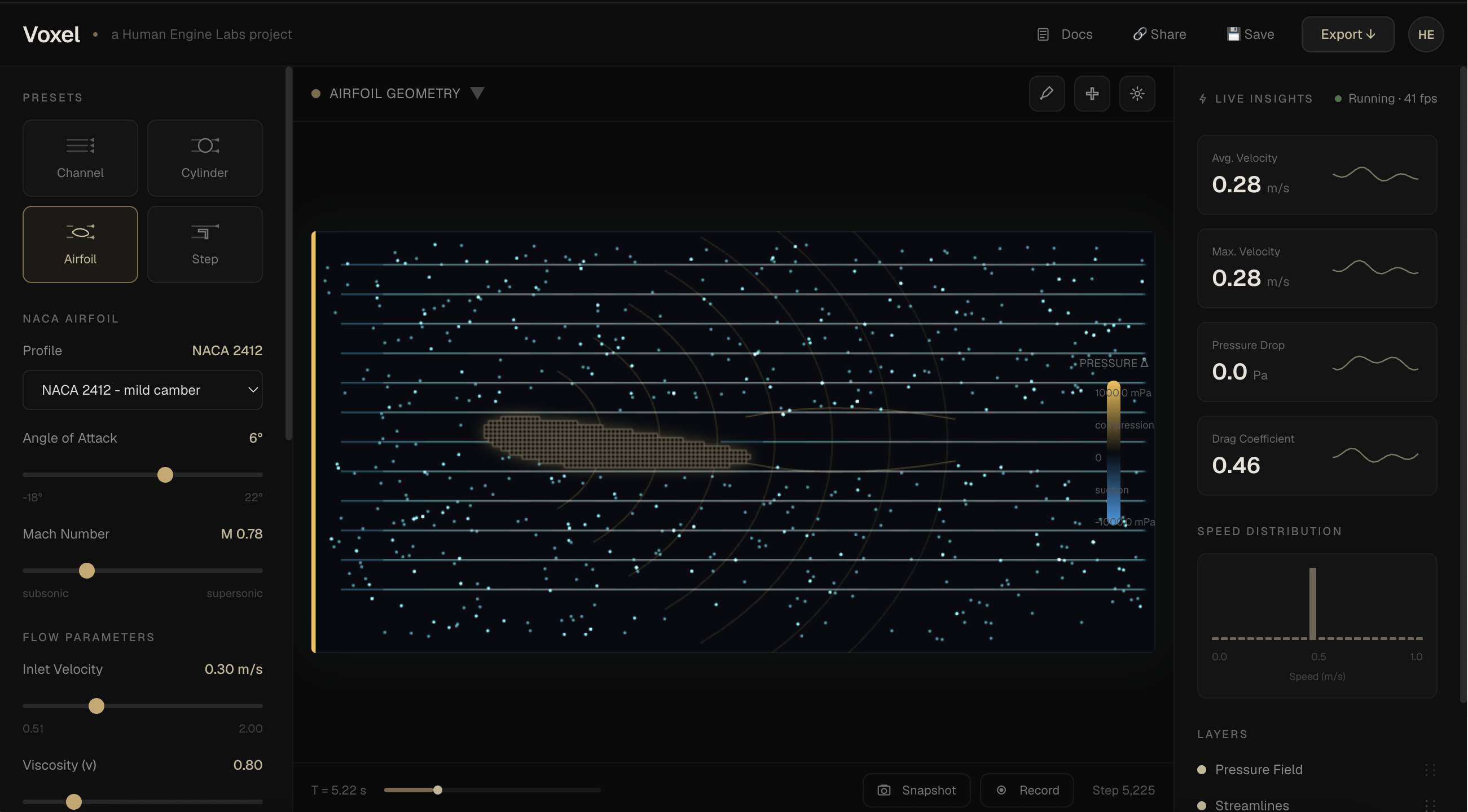 Voxel — Computational Flow Visualiser